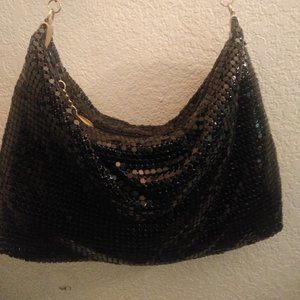 Metal mesh bag ,chain strap